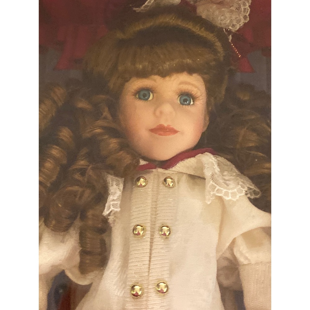 Collector's Choice Limited Edition Bisque Porcelain Doll Donnatella De Roma